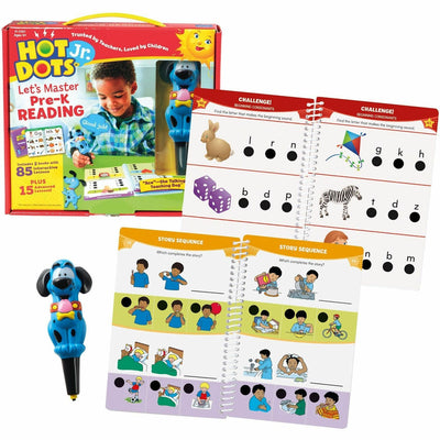 Educational Insights Hot Dots Jr Pre-K Reading Set Interactive Printed Book, EII2390