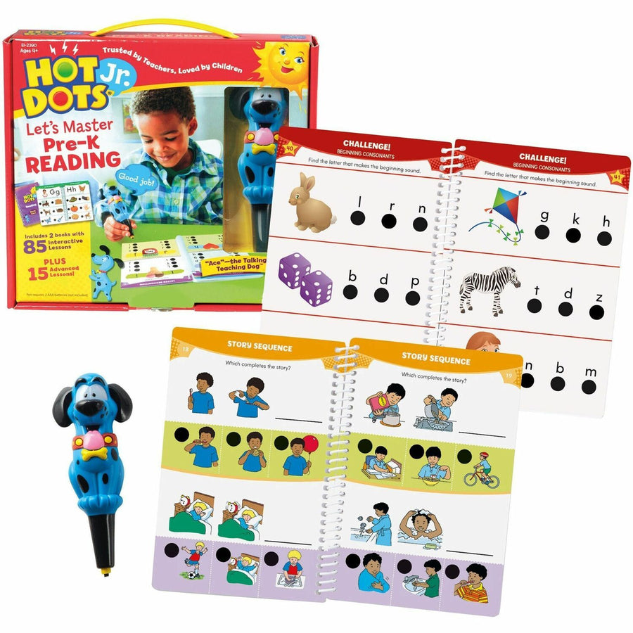 Hot Dots Jr Pre-K Reading Set, EII2390