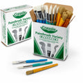 Crayola 3-Tip Paintbrush Variety Classpack, Assorted, 36 / Box, CYO050036