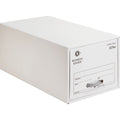 Business Source Stackable File Drawer, White, 6 / Carton, BSN26744