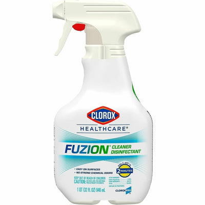 The Clorox Clorox Healthcare Fuzion Cleaner Disinfectant Spray, Translucent, CLO31478