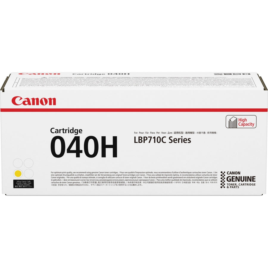 Canon Cartridge 040/040H Toner Cartridge, CNMCRTDG040HY