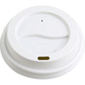 Genuine Joe Raised Siphole Hot Cup Lids, White, 20 / Carton, GJO19052CT