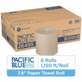 Georgia Pacific . Pacific Blue Ultra High-Capacity Recycled Paper Towel Rolls, Brown, 6 / Carton, GPC26495