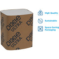 Georgia Pacific . Dixie Ultra Interfold Napkin Dispenser Refill, White, 24 / Carton, GPC32006