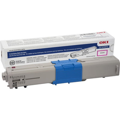 OKI Data Original LED Toner Cartridge - Magenta -, OKI46508702