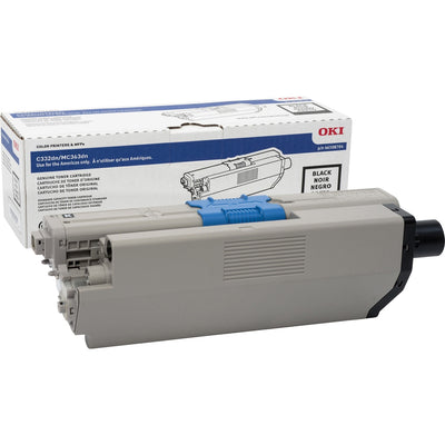 OKI Data Original LED Toner Cartridge - Black -, OKI46508704