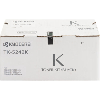 Kyocera TK-5242K Original Laser Toner Cartridge - Black -, KYOTK5242K