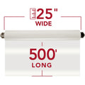 ACCO GBC EZ Load Gray End Cap Laminating Roll Film, Clear, 2 / Carton, GBC3000004EZ