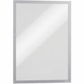 Durable Office Duraframe Tabloid-sz Adhesive Frame, Silver, 2 / Pack, DBL476923