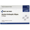 First Aid Only Alcohol Prep Pads, White, 50 / Box, FAO51019