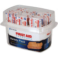 First Aid Only Assorted Bandage Box Kit, Clear, FAO90095