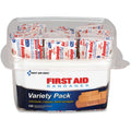 First Aid Only Assorted Bandage Box Kit, Clear, FAO90095
