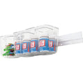 Deflecto Mounting Bar for Storage Box, Organizer Canister - Aluminum, DEF22773CR
