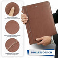 Samsill Letter Pad Folio, Tan, 8 1/2" Width x 11" Length, SAM71716