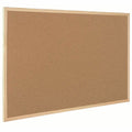 Bi-silque S.A MasterVision Oak Frame 3'x2' Cork Bulletin Board, BVCMC070014231