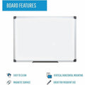 Bi-silque S.A MasterVision Super Value Lacquered Steel Dry Erase Board, BVCMA2107170