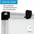 Bi-silque S.A MasterVision Super Value Lacquered Steel Dry Erase Board, BVCMA2707170
