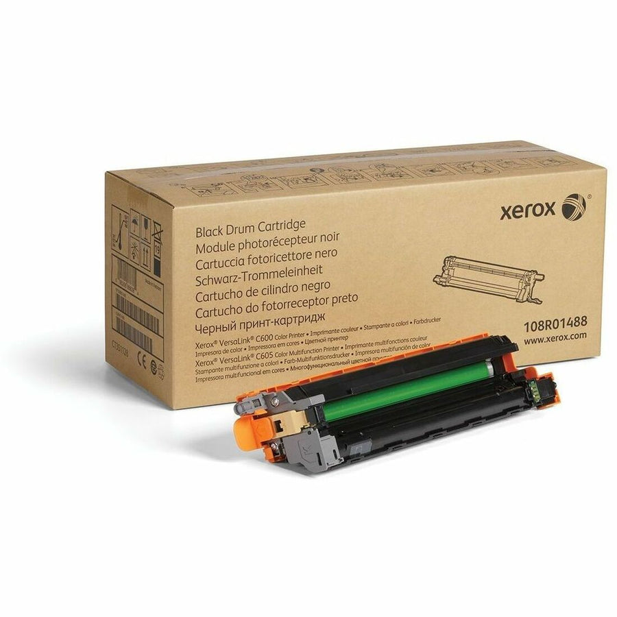 Xerox Genuine Black Drum Cartridge For VersaLink C600/C605, XER108R01488