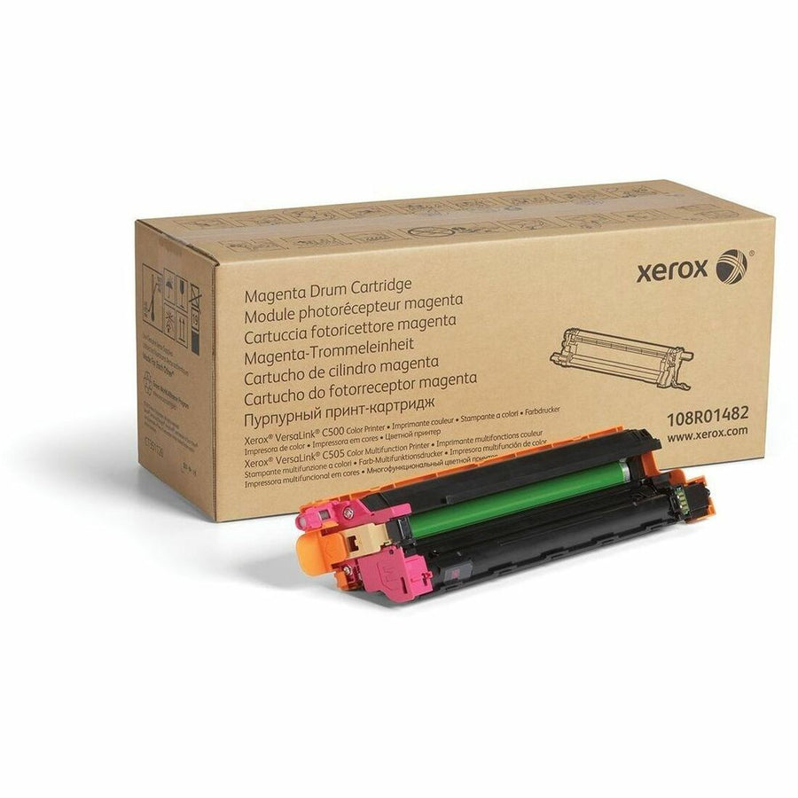 Xerox Genuine Magenta Drum Cartridge For VersaLink C500/C505, XER108R01482