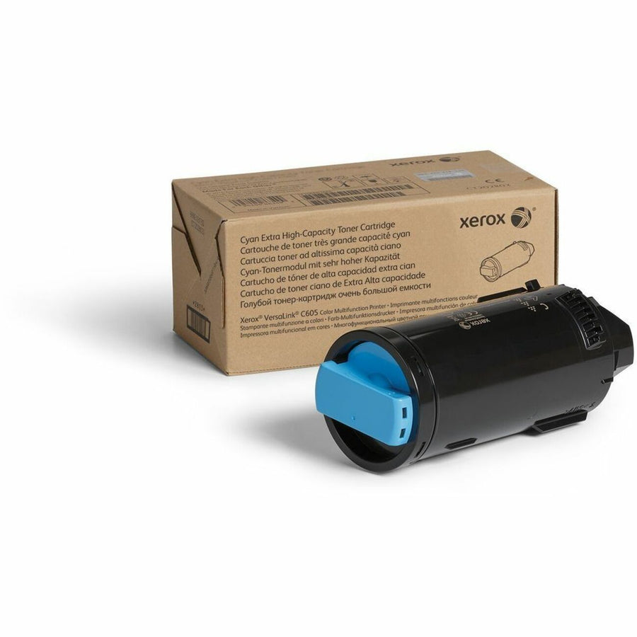 Xerox Genuine Cyan Extra High Capacity Toner Cartridge For The VersaLink C605, XER106R03928