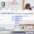 Brother Innobella LC3019C Original Inkjet Ink Cartridge - Cyan -, BRTLC3019C