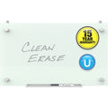 ACCO Quartet Infinity Magnetic Glass Dry-Erase Cubicle Board, 1, QRTPDEC1830