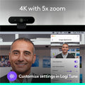 Logitech BRIO Webcam - 90 fps - Black - USB 3.0, LOG960001105