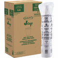 Dart Container J Cup 8 oz Insulated Foam Cups, White, 40 / Carton, DCC8J8CT