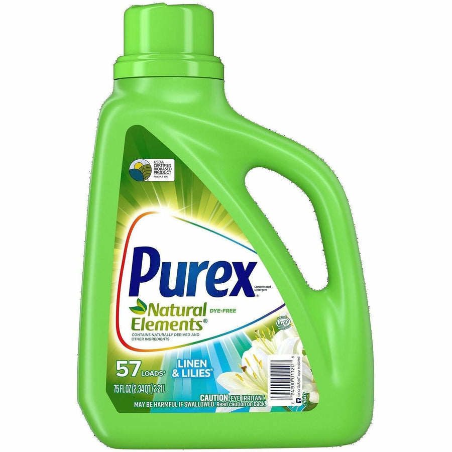 Purex Natural Elements Liquid Detergent, Blue, Skin-friendly, DIA01120