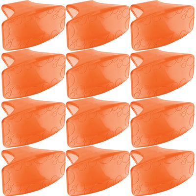 Fresh Eco Bowl Clip Air Freshener, Orange, 12 / Box, FRSEBC72MAN