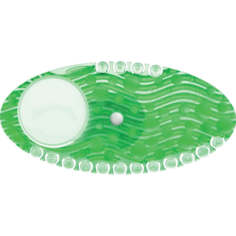 Fresh Products Curve Air Freshener, Green, Dry Fragrance, 10 / Pack, FRSRC30CME