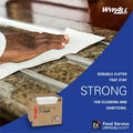 Kimberly-Clark Wypall CriticalClean Heavy Duty Foodservice Cloths, White, 1 Carton, KCC05925