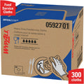 Kimberly-Clark Wypall Critical Clean High Capacity Heavy Duty Foodservice Cloths, Blue, 300 / Carton, KCC05927