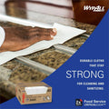 Kimberly-Clark Wypall Critical Clean Foodservice Cloths, White, 1 Carton, KCC06053