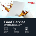 Kimberly-Clark Wypall Critical Clean Foodservice Cloths, White, 1 Carton, KCC06053