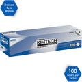 Kimberly-Clark KIMTECH Delicate Task Wipers - Pop-Up Box, White, 15 / Carton, KCC34743CT