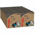 Kimberly-Clark Wypall PowerClean X70 Medium Duty Cloths - Pop-Up Box, White, 10 / Carton, KCC41455CT