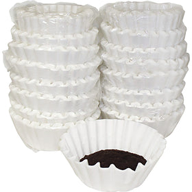 Melitta Basket-style Coffeemaker Coffee Filters, White, 800 / Carton, MLA620014