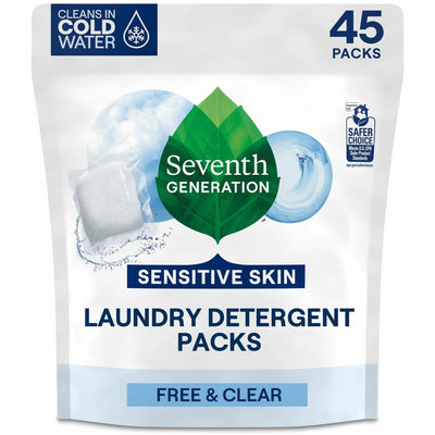 Seventh Generation Laundry Detergent, White, 1 Pack, SEV22977