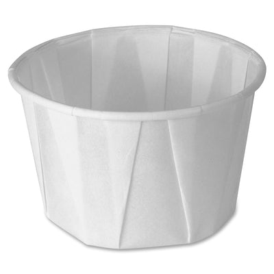 Dart Container Solo 2 oz Squat Treated Paper Souffle Portion Cups, Aqua, 20 / Carton, SCC2002050