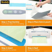 Scotch Thermal Laminating Pouches, 1 Pack