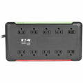 Eaton Tripp Lite series Protect It! 10-Outlet Surge Protector, 6 ft. Cord, 2880 Joules, Black Housing, TRPTLP1006B