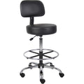 Norstar Office Boss Drafting Stool, BOPB16245BK