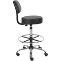 Norstar Office Boss Drafting Stool, BOPB16245BK