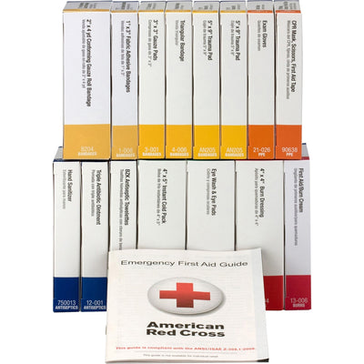 First Aid Only 25-Person Unitized First Aid Refill - ANSI Compliant, 1 Kit, FAO90581