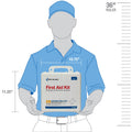 First Aid Only Aid Kit - ANSI Compliant, White, 1 Kit, FAO90601