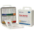 First Aid Only Aid Kit - ANSI Compliant, White, 1 Kit, FAO90601