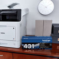 Brother TN431BK Original Standard Yield Laser Toner Cartridge - Black -, BRTTN431BK