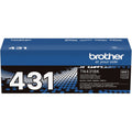 Brother TN431BK Original Standard Yield Laser Toner Cartridge - Black -, BRTTN431BK